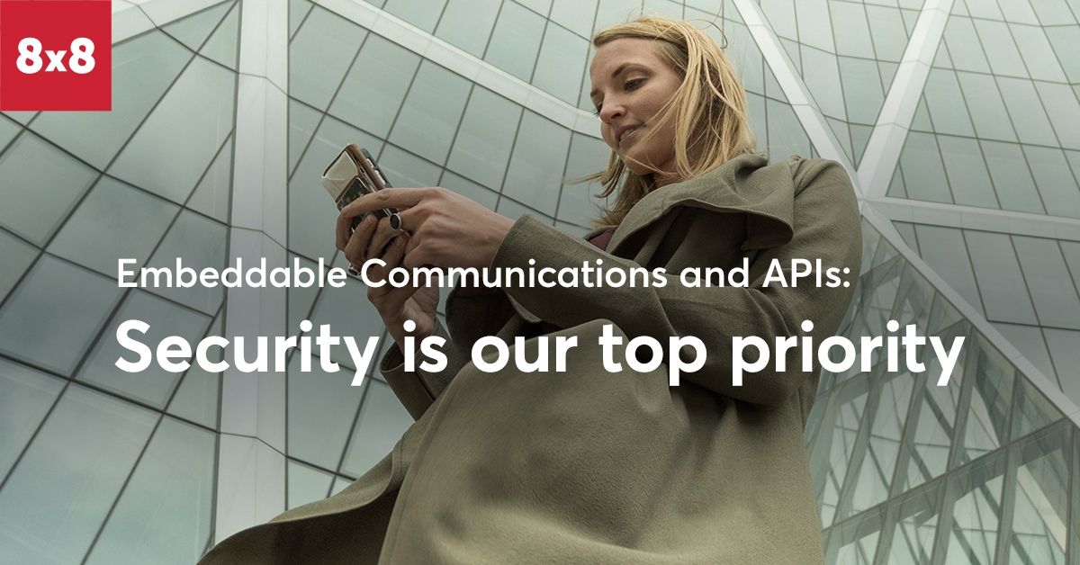 Security for 8x8 Communication APIs | 8x8 | 8x8